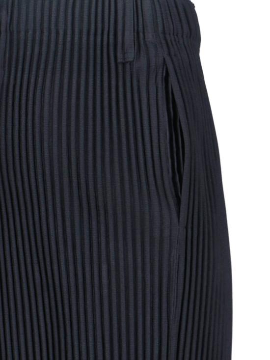26SS 옴므 플리세 이세이 미야케 스트레이트 팬츠 HP66JF550 15 Black - HOMME PLISSE' ISSEY MIYAKE