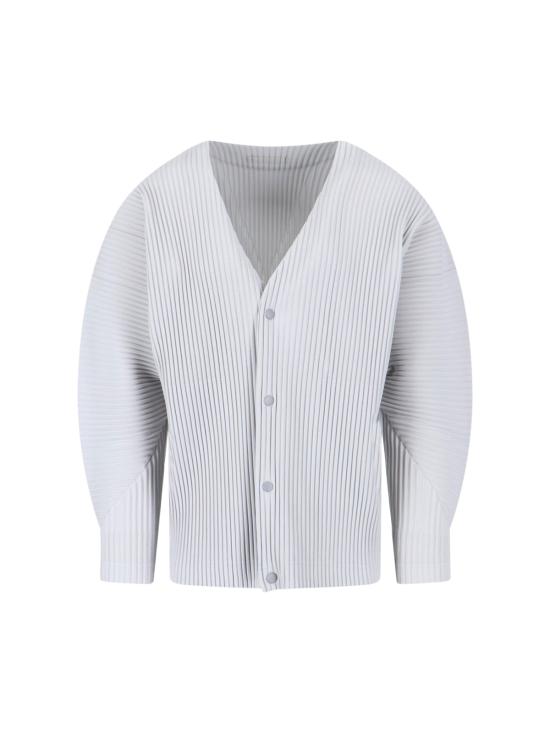 26SS 옴므 플리세 이세이 미야케 스웨터 HP66JL170 11 Grey