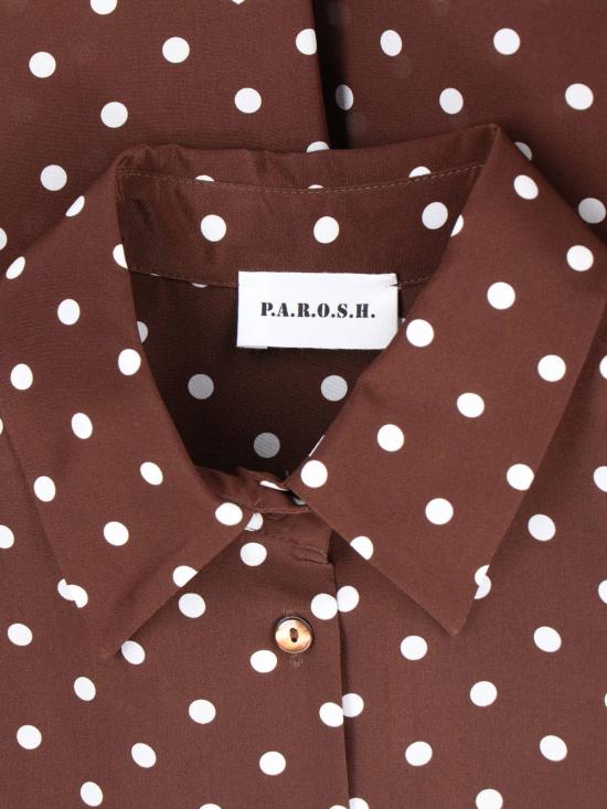 26SS 파로쉬 셔츠 D381239 808 Brown - PAROSH
