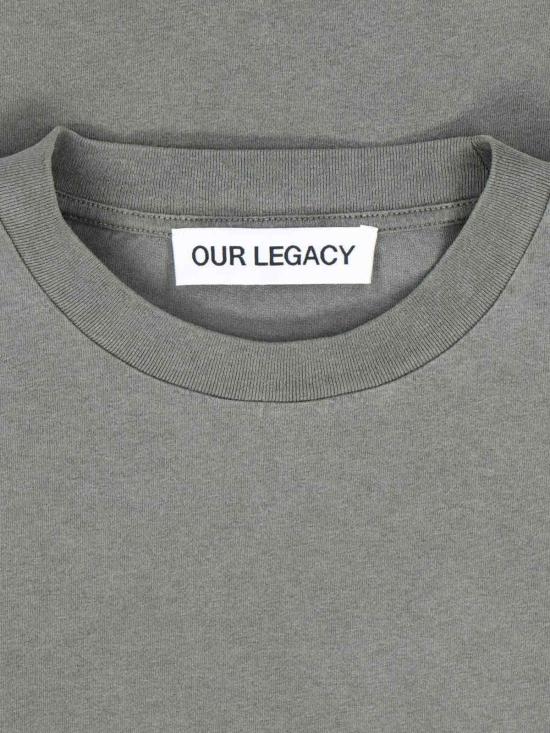 26SS 아워레가시 박스 티셔츠 원 레거시 저지 M2266BW WORN OLIVE LEGACY JERSEY Green - OUR LEGACY