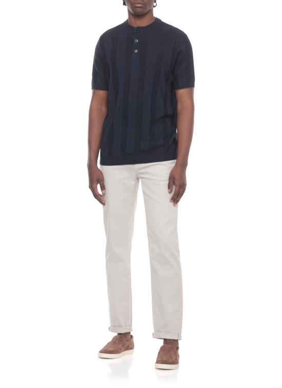 26SS 브루넬로 쿠치넬리 세라피노 티셔츠 M2L707801 CBM73 Blue - BRUNELLO CUCINELLI