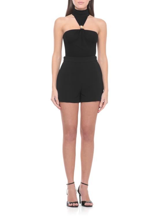 26SS 엘리자베타프랜치 바디수트 티셔츠 BO01761E2 110 Black - ELISABETTA FRANCHI