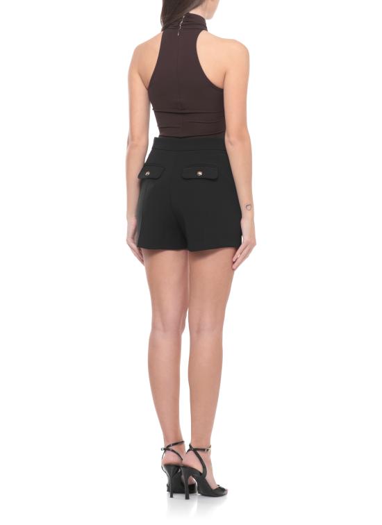 26SS 엘리자베타프랜치 바디수트 티셔츠 BO01761E2 EV9 Brown - ELISABETTA FRANCHI