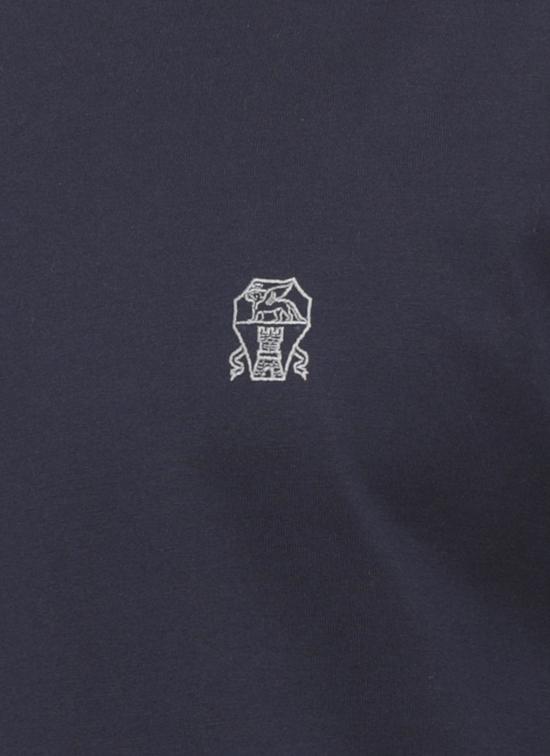 26SS 브루넬로 쿠치넬리 반팔 티셔츠 M0B137451G CD325 Blue - BRUNELLO CUCINELLI