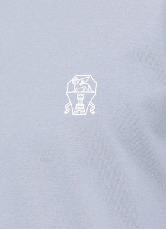 26SS 브루넬로 쿠치넬리 반팔 티셔츠 M0B138440 CKL13 Blue - BRUNELLO CUCINELLI