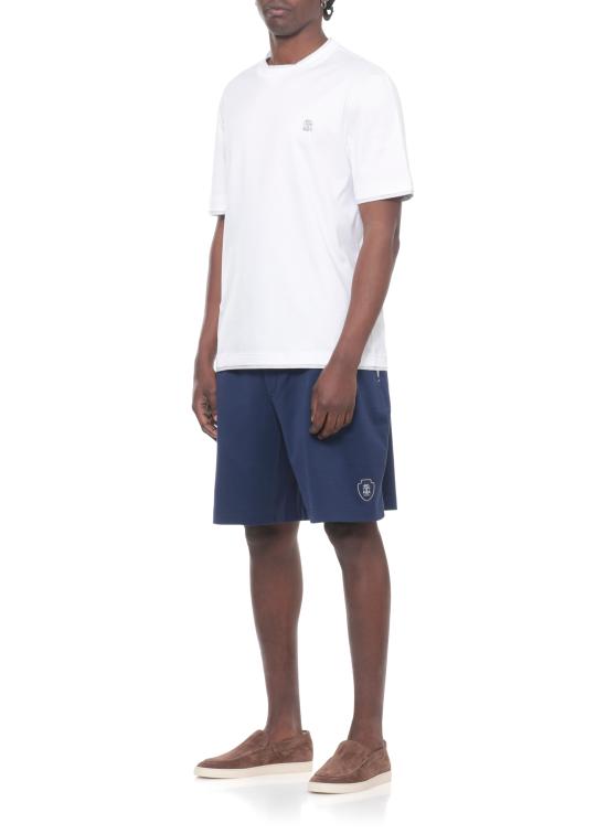 26SS 브루넬로 쿠치넬리 반팔 티셔츠 M0B137451G CW787 White - BRUNELLO CUCINELLI