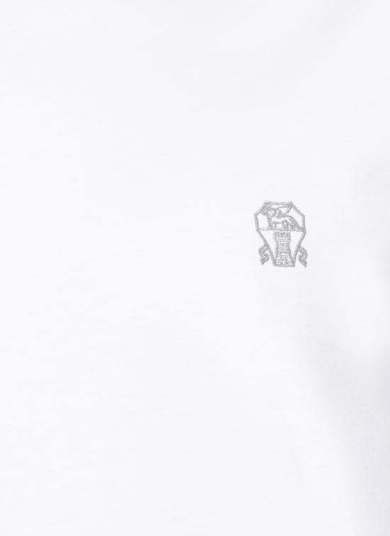 26SS 브루넬로 쿠치넬리 반팔 티셔츠 M0B137451G CW787 White - BRUNELLO CUCINELLI