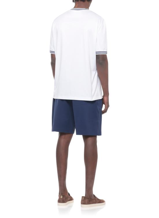 26SS 브루넬로 쿠치넬리 반팔 티셔츠 M0B131386T C6159 White - BRUNELLO CUCINELLI