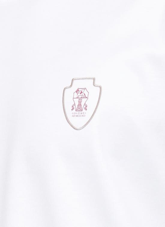 26SS 브루넬로 쿠치넬리 반팔 티셔츠 M0B131386T C6159 White - BRUNELLO CUCINELLI