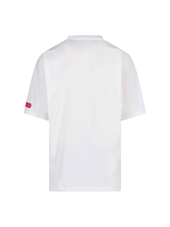 26SS 피디에프 반팔 티셔츠 DFM54029TJ110 BRAID White - PDF