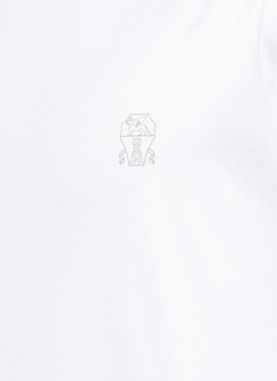 26SS 브루넬로 쿠치넬리 반팔 티셔츠 M0B138440 CK640 White - BRUNELLO CUCINELLI