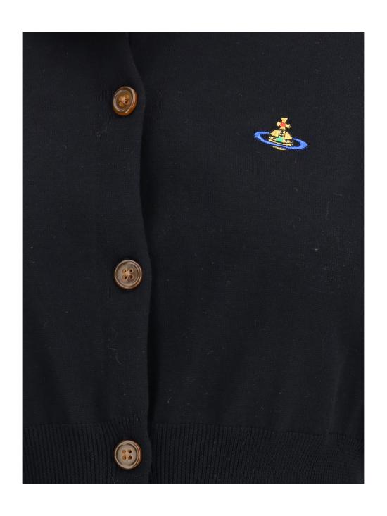 26SS 비비안웨스트우드 스웨터 1803002U Y003F N401 Black - VIVIENNE WESTWOOD