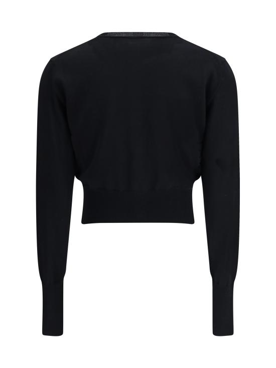 26SS 비비안웨스트우드 스웨터 1803002U Y003F N401 Black - VIVIENNE WESTWOOD