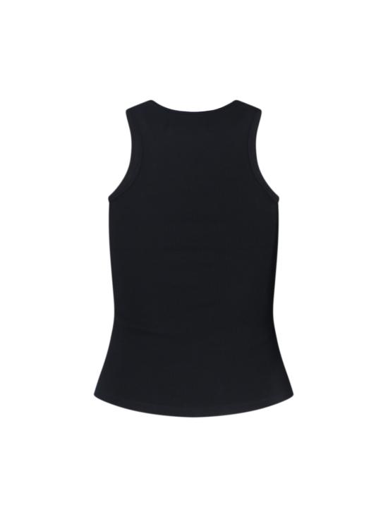 26SS 비비안웨스트우드 민소매 티셔츠 3G01003Z J009C N401 Black - VIVIENNE WESTWOOD