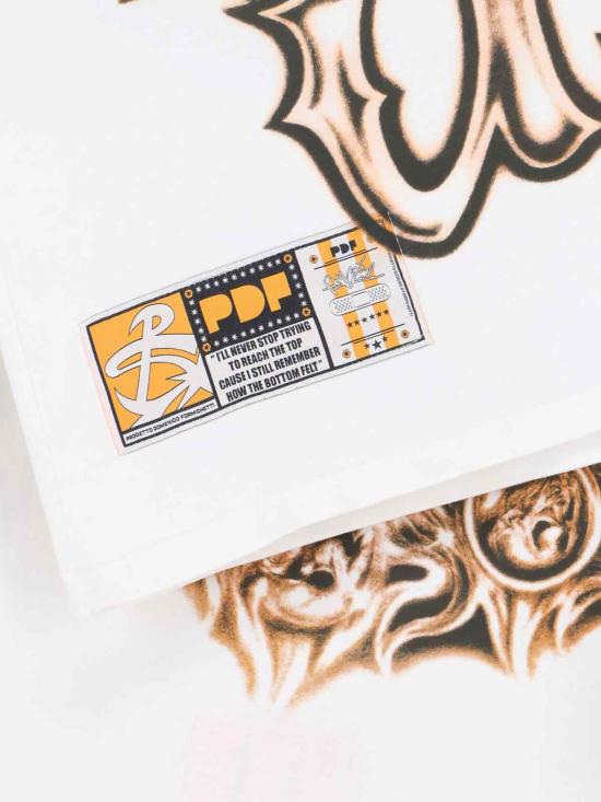 26SS 피디에프 반팔 티셔츠 DFM54029TJ110 ITALY White - PDF