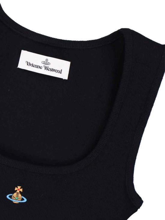 26SS 비비안웨스트우드 긴팔 티셔츠 1G010011 J009C N401 Black - VIVIENNE WESTWOOD