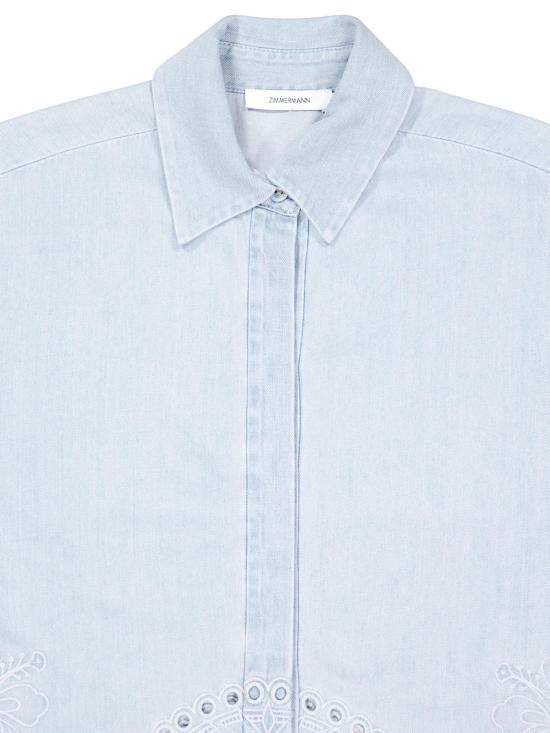 26SS 짐머만 데님 셔츠 7214TRS263 AB024413 0 - ZIMMERMANN