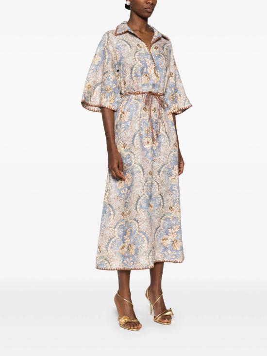 26SS 짐머만 미디 원피스 AB024403 - ZIMMERMANN