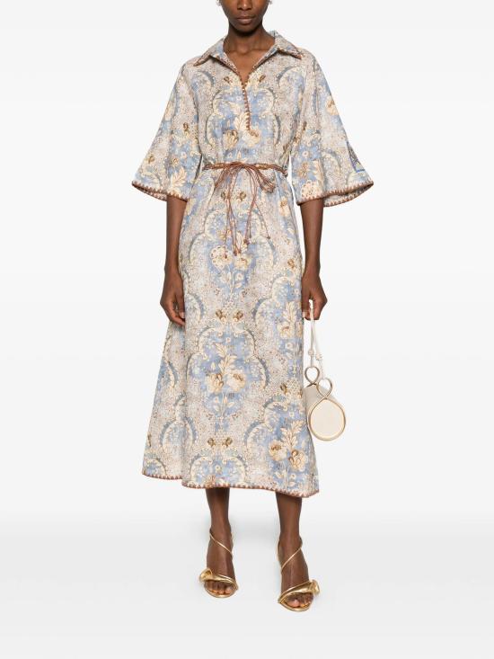 26SS 짐머만 미디 원피스 AB024403 - ZIMMERMANN