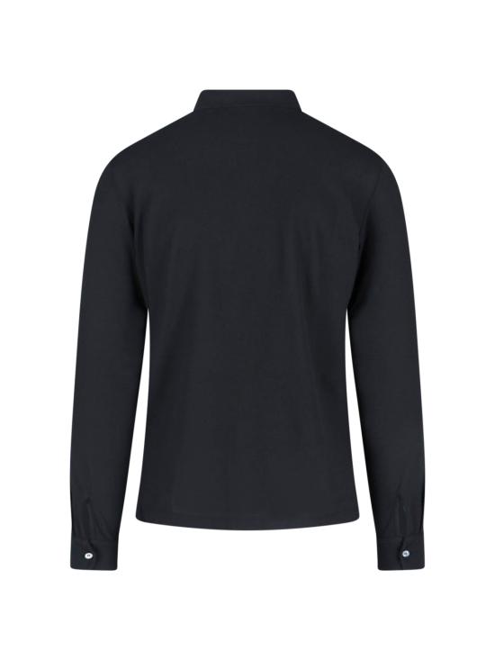 26SS 자노네 긴팔 셔츠 815167 ZG380 Z0015 Black - ZANONE