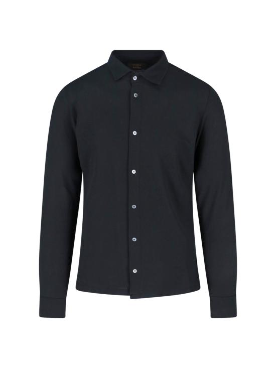 26SS 자노네 긴팔 셔츠 815167 ZG380 Z0015 Black