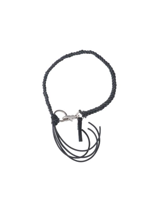 26SS 아워레가시 네크리스 A2268LBL BLACK LEATHER Black