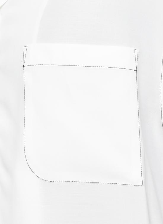 26SS 랑방 반팔 셔츠 RMSI0011 6257P2600 White - LANVIN