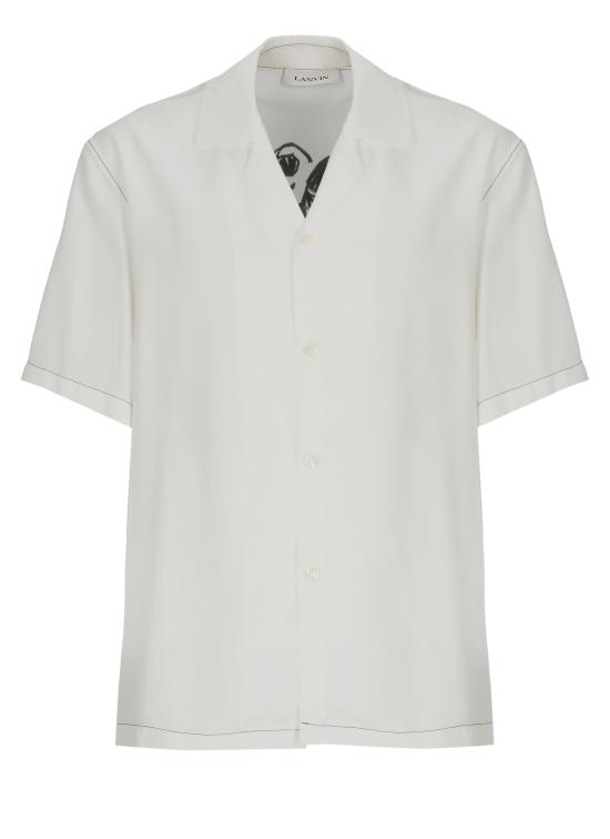 26SS 랑방 반팔 셔츠 RMSI0011 6257P2600 White
