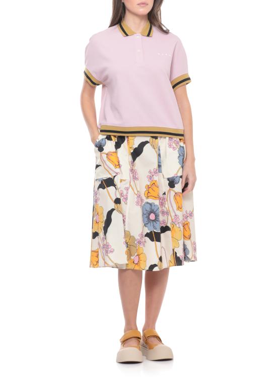 26SS 마르니 폴로 티셔츠 THJE0389LS UTC59900C20 Pink - MARNI