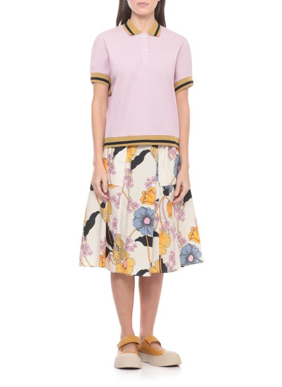 26SS 마르니 폴로 티셔츠 THJE0389LS UTC59900C20 Pink - MARNI