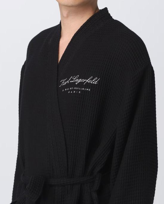 26FW 칼라거펠트 라운지 웨어 231M2180 999 Black NERO - KARL LAGERFELD