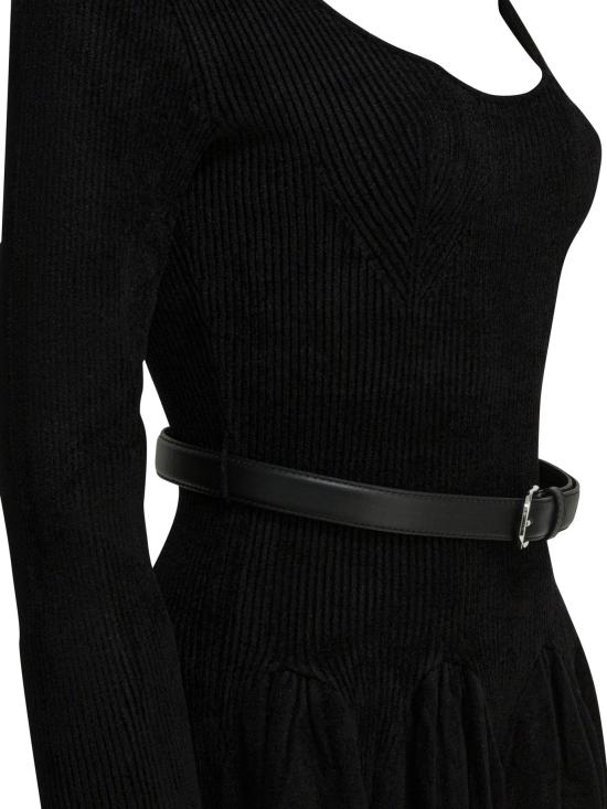 25FW 셀프 포트레이트 미디 원피스 AW25029SBBLACK - SELF PORTRAIT