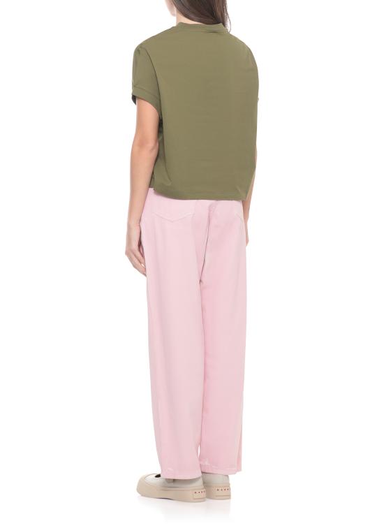 26SS 마르니 반팔 티셔츠 THJE0384P0 USCY88LOV56 Green - MARNI