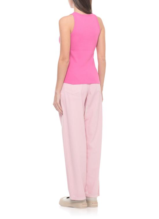 26SS 마르니 민소매 티셔츠 THJE0380S0 UTC60000C57 Fuchsia - MARNI