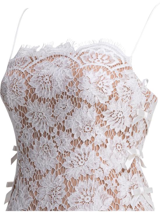 25FW 셀프 포트레이트 미디 원피스 AW25201XAWWHITE - SELF PORTRAIT