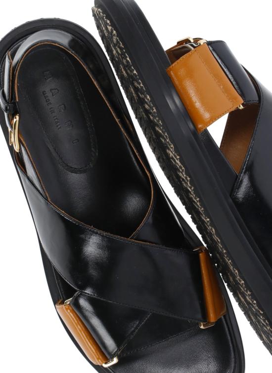 26SS 마르니 샌들 FBMS015701 P4574ZO525 Black - MARNI