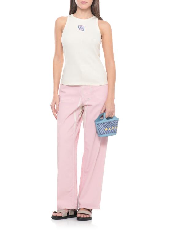 26SS 마르니 민소매 티셔츠 THJE0380S0 UTC60000W08 Ivory - MARNI