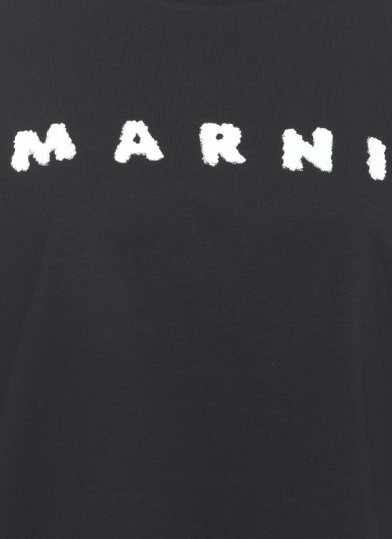 26SS 마르니 반팔 티셔츠 THJE0333P5 USCX42SLN99 Black - MARNI