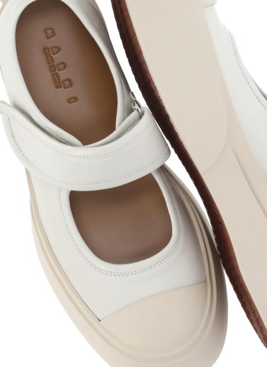 26SS 마르니 스니커즈 SNZW003120 P722600N01 Ivory - MARNI