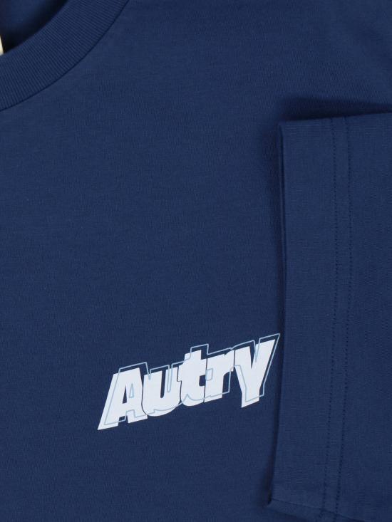 26SS 오트리 반팔 티셔츠 TSPM 045R Blue - AUTRY