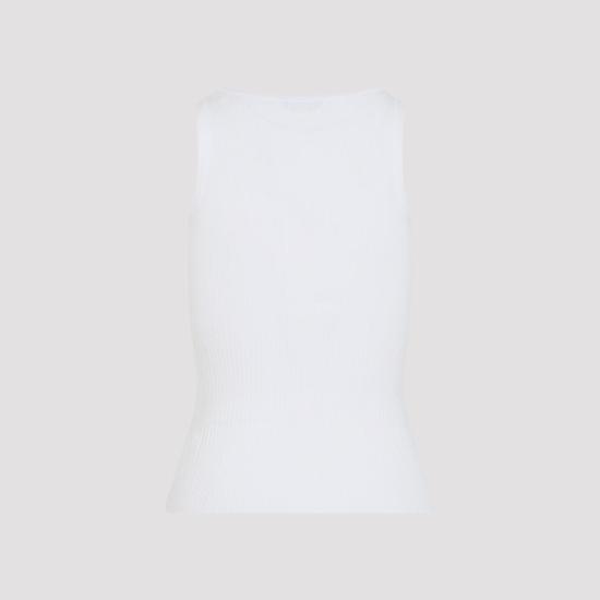 26SS 막스마라 민소매 티셔츠 2611361032600 001 BIANCO WHITE - MAX MARA