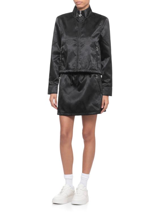 25FW 카사블랑카 미디 스커트 WAW25SK18001 BLACK Black - CASABLANCA