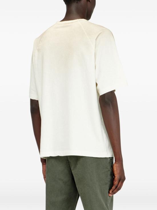 26SS 디젤 반팔 티셔츠 A23545 0LJCM 1BH White - DIESEL