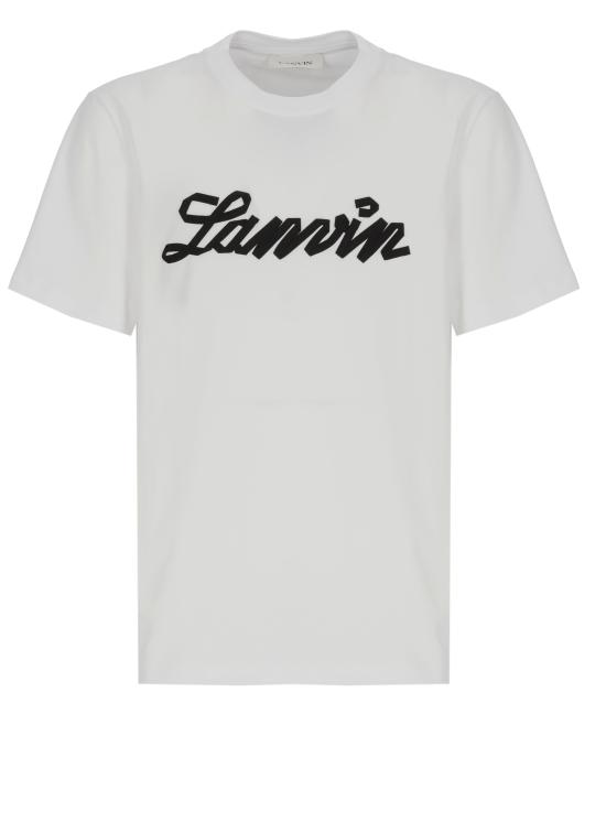 26SS 랑방 반팔 티셔츠 RMTS0012 J308P2601 White