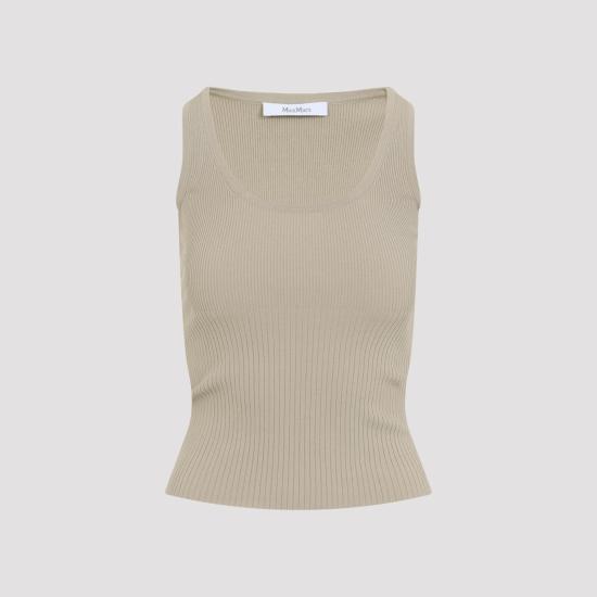 26SS 막스마라 민소매 티셔츠 2611361032600 002 GREGGIO NUDE NEUTRALS - MAX MARA