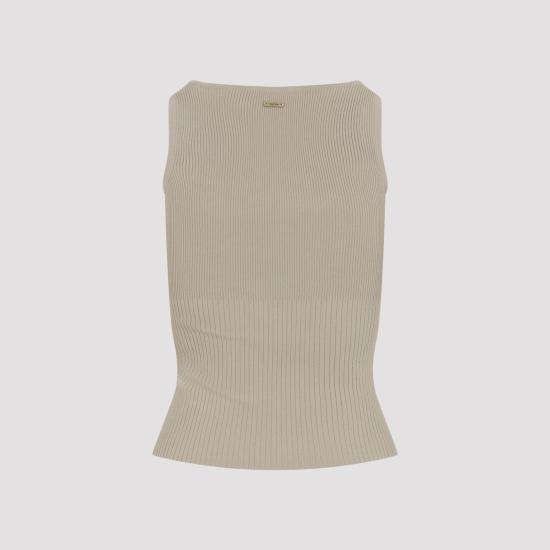 26SS 막스마라 민소매 티셔츠 2611361032600 002 GREGGIO NUDE NEUTRALS - MAX MARA