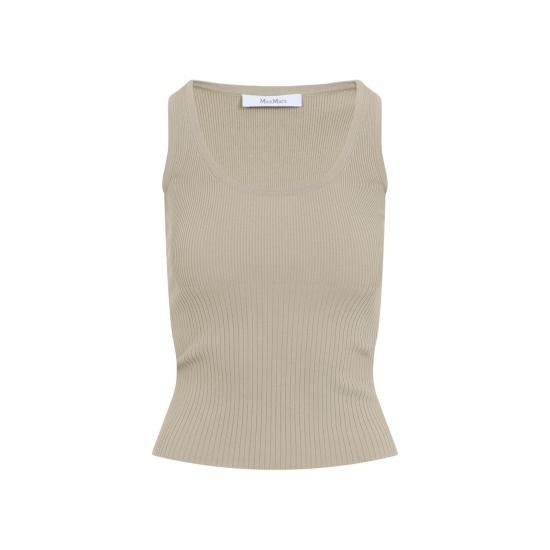 26SS 막스마라 민소매 티셔츠 2611361032600 002 GREGGIO NUDE NEUTRALS