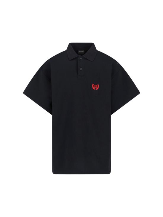 26SS 발렌시아가 반팔 티셔츠 862367 TSVC6 1000 Black