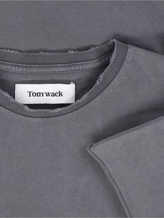 26SS 토니웩 반팔 티셔츠 BF12TS902 FADED CARBON Grey - TONYWACK