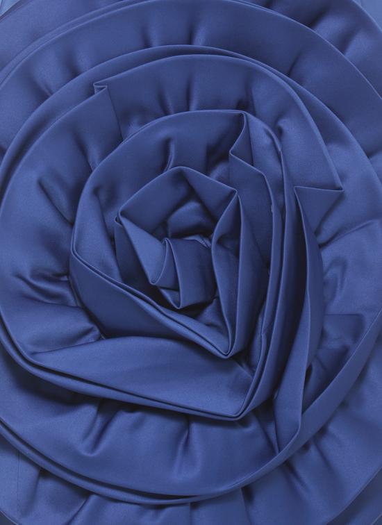 26SS 로테이트 미디 스커트 1148201587 Blue - ROTATE